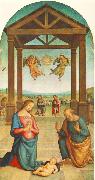 Pietro Perugino The Presepio painting